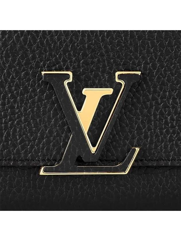 Capucines Long Wallet Black - LOUIS VUITTON - BALAAN 5