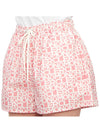 Logo Print Shorts Pink - MONCLER - BALAAN 10