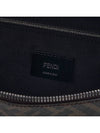 FF Monogram Logo Leather Belt Bag Brown - FENDI - BALAAN 11