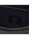 FF Monogram Leather Belt Bag Brown - FENDI - BALAAN 11