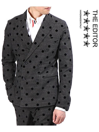 Men's double jacket 4021 5373 37 - THE EDITOR - BALAAN 1