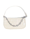 Rachel Mini Shoulder Bag Cream - BY FAR - BALAAN 1