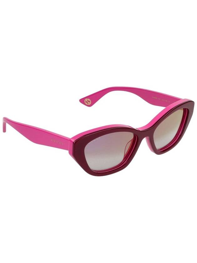 24SS SUNGLASSES GG1638S 003 BURGUNDY FUCHSIA RED - GUCCI - BALAAN 5