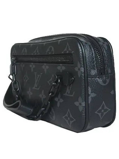 M68321 Monogram Eclipse Canvas Pochette Volga Clutch - LOUIS VUITTON - BALAAN 2