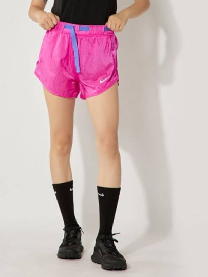 Women's Icon Clash Running Shorts Pink - NIKE - BALAAN 2