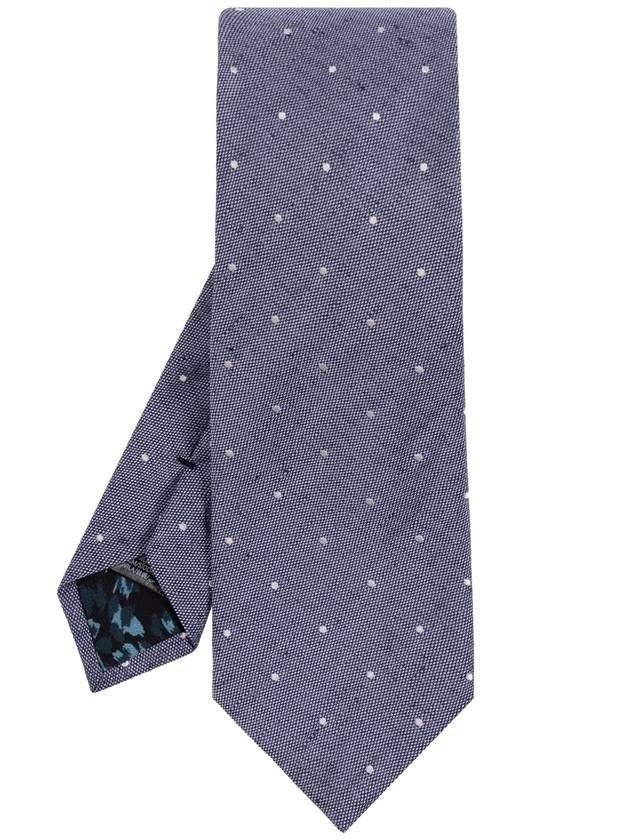 Paul Smith Polka Dot Pattern Tie, Men's, Blue - PAUL SMITH - BALAAN 1