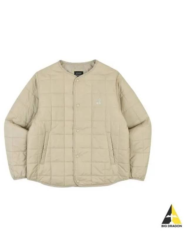 Quilted Liner Jacket 8532 Beige - KANGOL - BALAAN 1