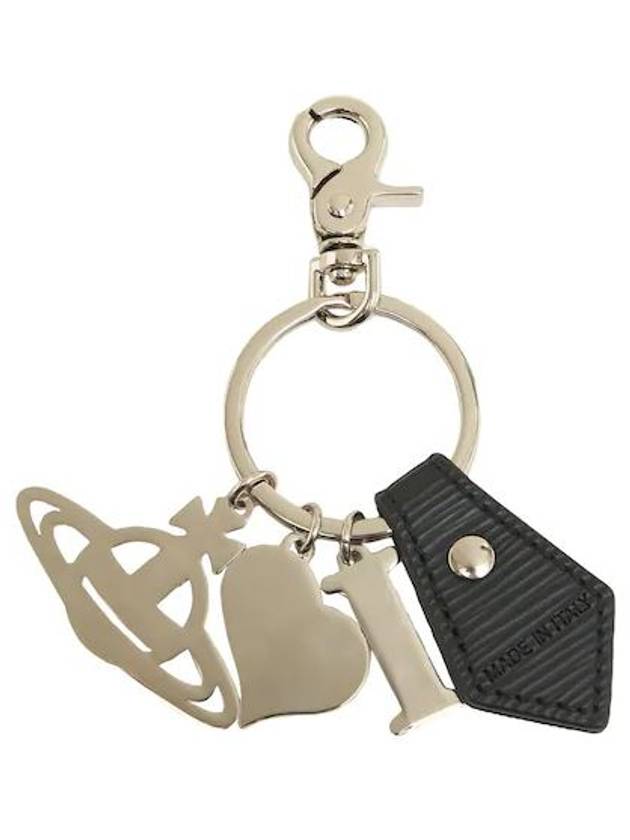 Polly I LOVE ORB Key Holder Black - VIVIENNE WESTWOOD - BALAAN 3