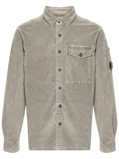 Lens Detail Long Sleeve Shirt Beige - CP COMPANY - BALAAN 2