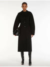 Evelyn Wool Single Coat Black - MAX MARA - BALAAN 3