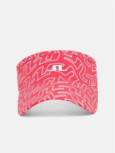 Golf Women Bon Visor Sun Ball Cap Baseball Hat Print Pink Domestic Product GR5Y24050992565 - J.LINDEBERG - BALAAN 1