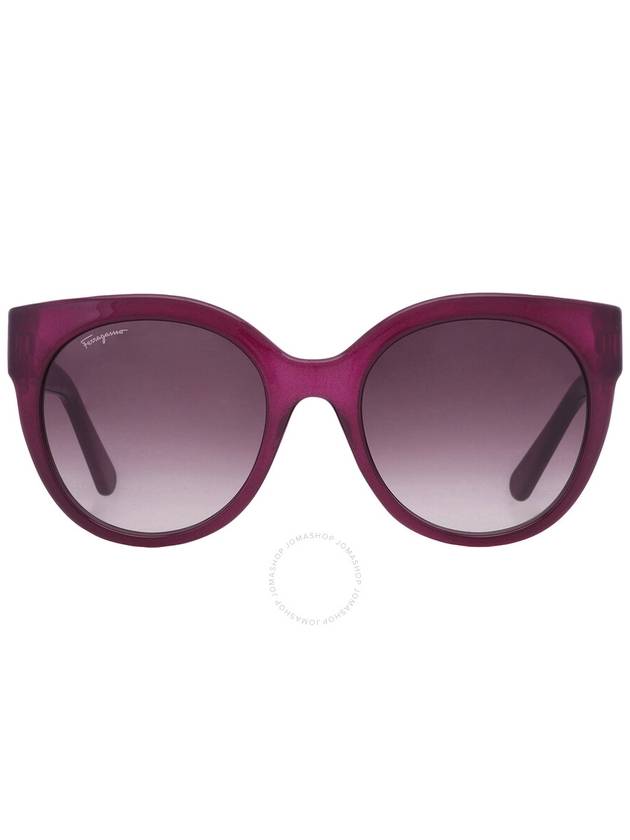 Eyewear Cat Eye Sunglasses Purple - SALVATORE FERRAGAMO - BALAAN 2