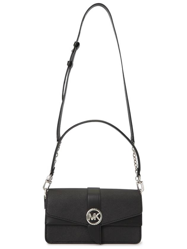 Greenwich Medium Shoulder Bag Black - MICHAEL KORS - BALAAN 8