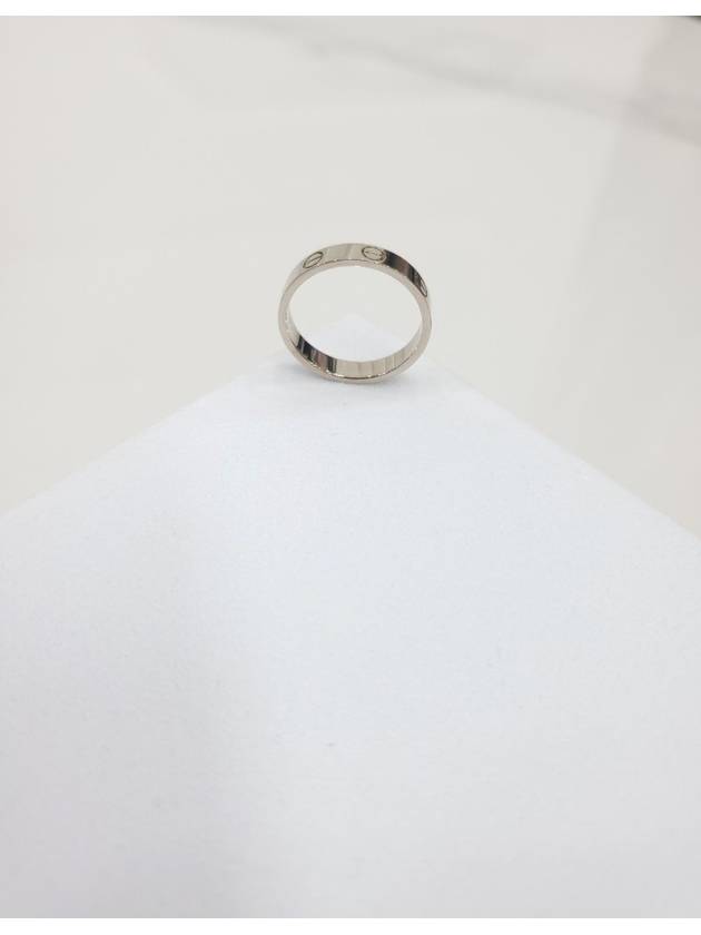 White Gold Love Ring No 52 - CARTIER - BALAAN 5