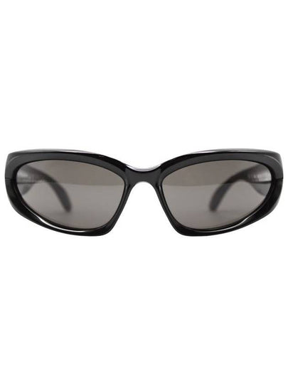 Eyewear Swift Oval Sunglasses Black - BALENCIAGA - BALAAN 2