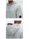 Lens Wappen Pocket Hoodie Grey - CP COMPANY - BALAAN 6