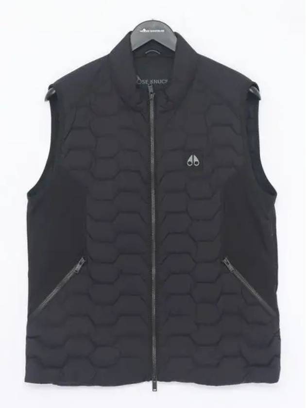 Granite Hybrid Down Vest Black - MOOSE KNUCKLES - BALAAN 2