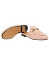 Horsebit Prince Town Leather Bloafers Pink - GUCCI - BALAAN 6