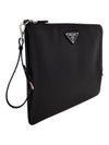 24SS triangle logo saffiano strap clutch 2NH0232 - PRADA - BALAAN 3