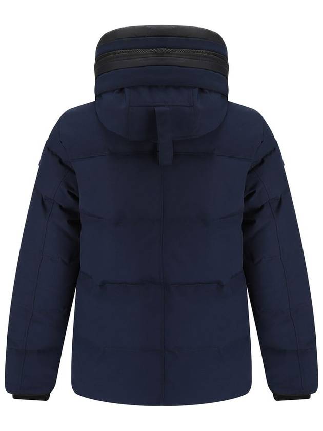 Wyndham Logo Patch Padding Navy - CANADA GOOSE - BALAAN 2