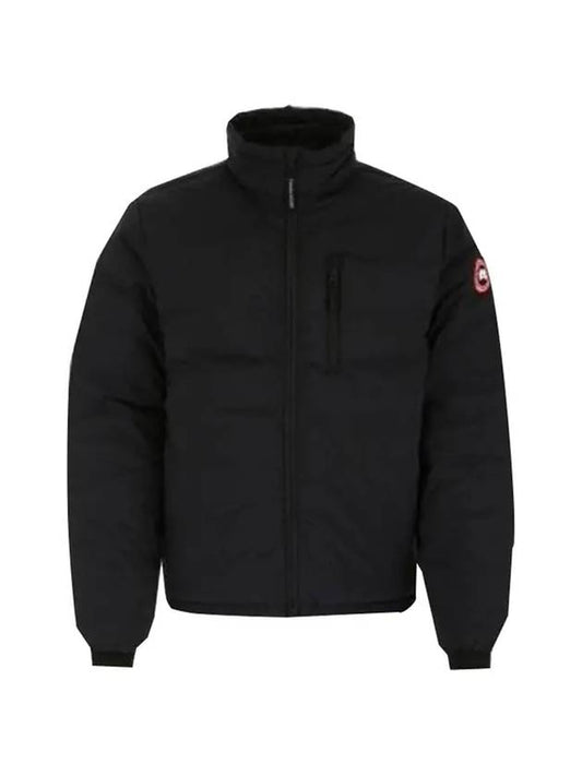 Lodge Down Short Padding Jacket Black - CANADA GOOSE - BALAAN 1