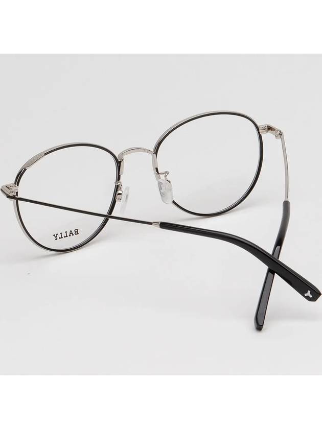 Glasses frame BY5034H 005 round metal windsor rim - BALLY - BALAAN 4