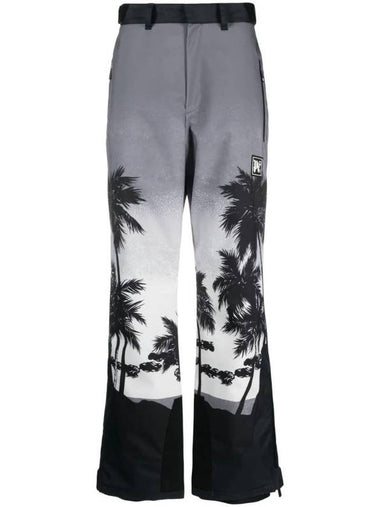 Palm Tree Print Padded Ski Pants PMKR003R24FAB0010510 - PALM ANGELS - BALAAN 1