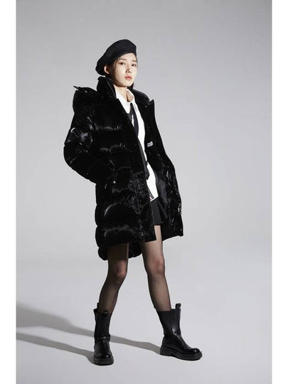 Women's Penguin Black Long Coat WPW008B21 - WOODPECKER - BALAAN 2