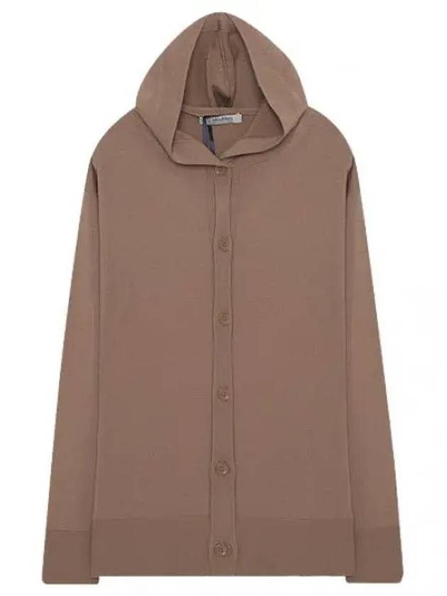 Pordoi wool hooded cardigan - MAX MARA - BALAAN 1