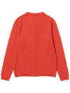 Cashmere Round Long Sleeve Cardigan RED - 20THHOLE - BALAAN 2