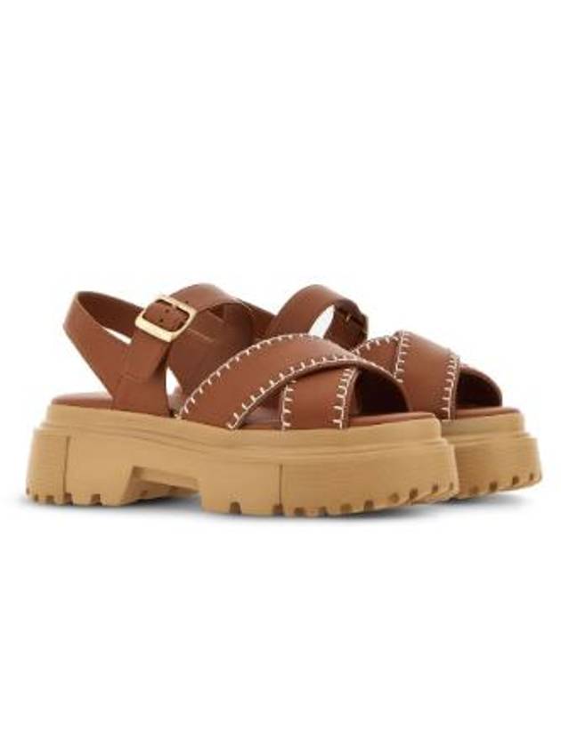 Sandals HXW6440FJ30LE9S003 Brown - HOGAN - BALAAN 6