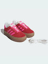 Women's Gazelle Bold College It Red Lucid Pink - ADIDAS - BALAAN 2