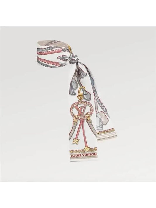 Mix And Straps Scarf Beige - LOUIS VUITTON - BALAAN 2