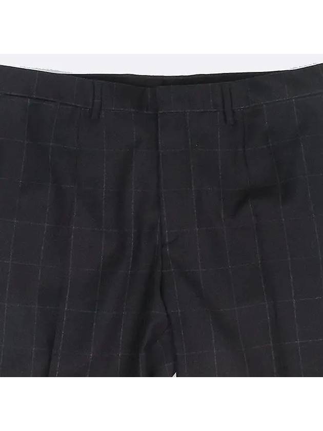 Armani Gray Color Check Pattern 100 Virgin Wool Men s Suit Pants 50 - GIORGIO ARMANI - BALAAN 2