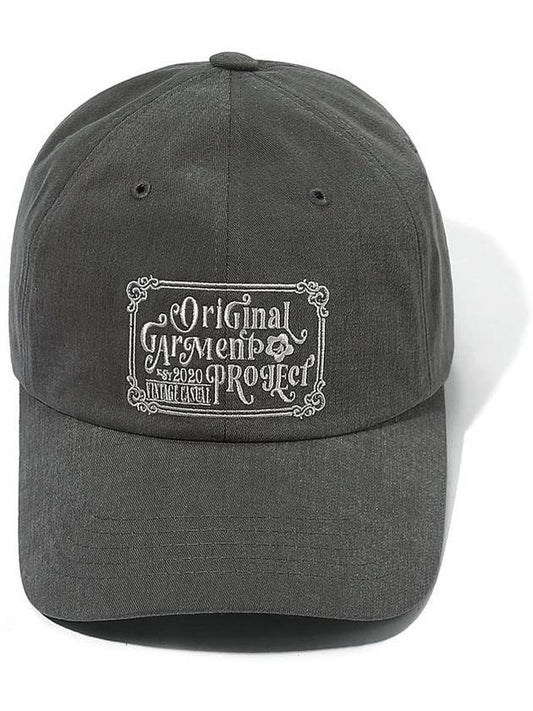 Original Symbol Logo Ball Cap Gray - OGARP - BALAAN 1