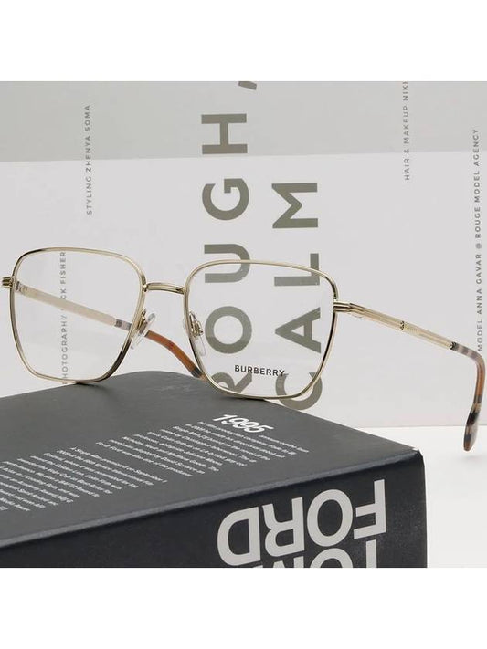 Glasses Frame BE1368 1109 Men Women Daily Fashion Gold Frame BOOTH - BURBERRY - BALAAN 2