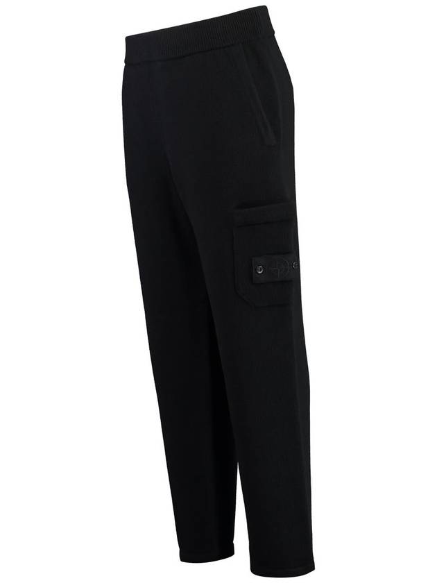 Stone Island Virgin Wool Trousers - STONE ISLAND - BALAAN 3