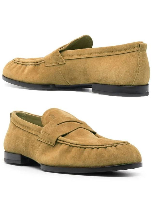 Men's Suede Loafer Brown - TOD'S - BALAAN 2