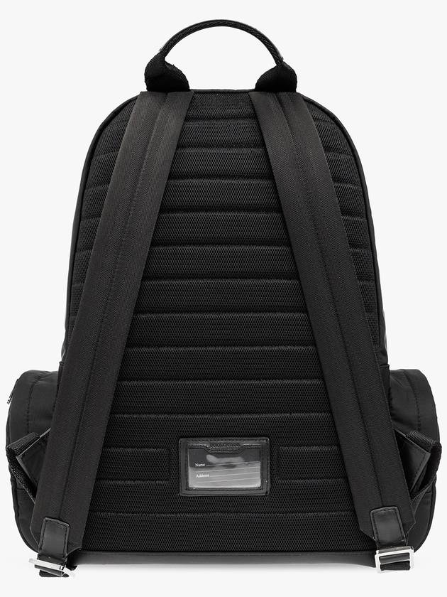 logo nylon backpack black - DOLCE&GABBANA - BALAAN 4