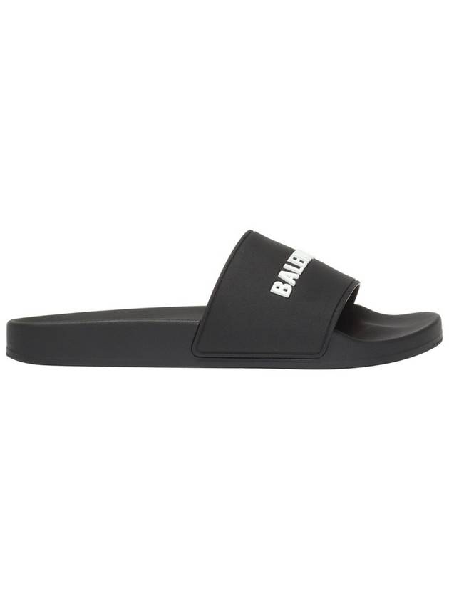 Logo Slippers Black - BALENCIAGA - BALAAN 4