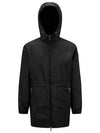 Wete Hooded Jacket Black - MONCLER - BALAAN 2