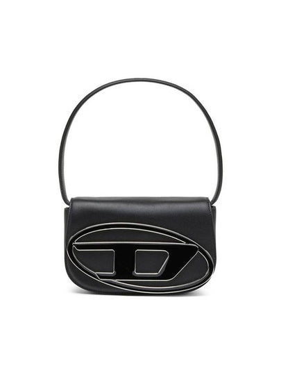 1DR Nappa Leather Shoulder Bag Black - DIESEL - BALAAN 2