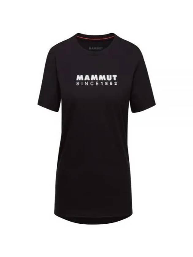 Classic Core Logo Short Sleeve T-Shirt Black - MAMMUT - BALAAN 2