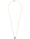 Quatre Red Diamond Necklace Gold - BOUCHERON - BALAAN 3