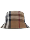 checked cotton bucket hat - BURBERRY - BALAAN 2