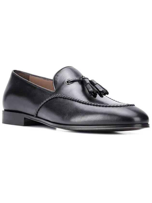 Ray RAE Tassel Loafer Black 0736645 - SALVATORE FERRAGAMO - BALAAN 3