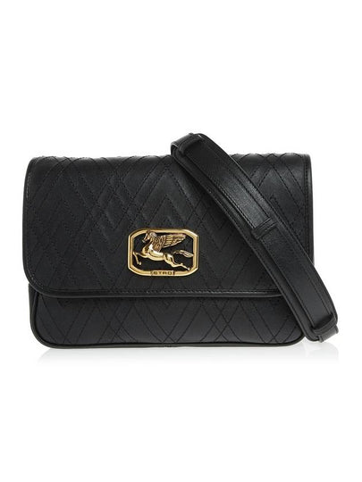 Pegasus Chevron Shoulder Bag Black 1N385 7697 1 - ETRO - BALAAN 2