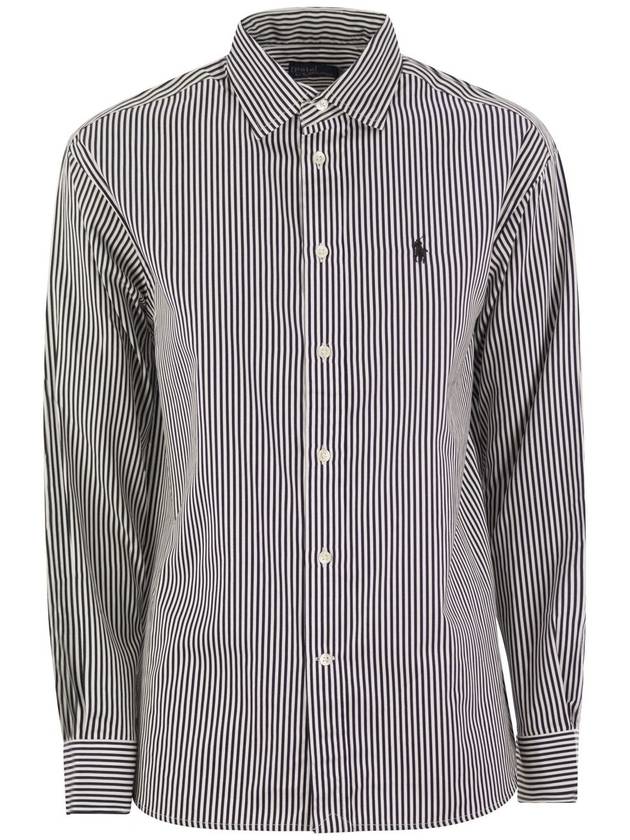 Relaxed-Fit Striped Cotton Shirt - POLO RALPH LAUREN - BALAAN 1