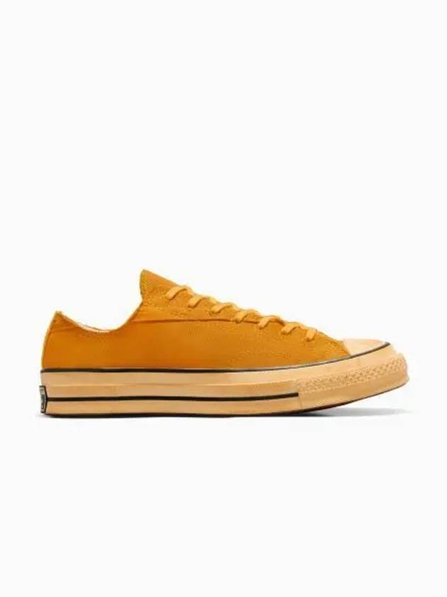 Chuck 70 Upcycled Low Top Sneakers Yellow - CONVERSE - BALAAN 2