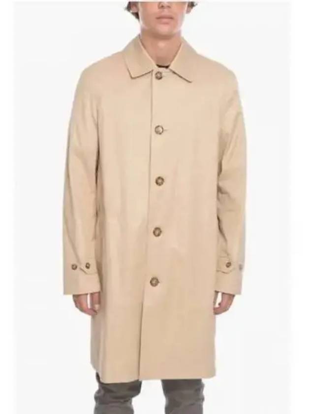 Inner Pattern Single Coat Beige - BURBERRY - BALAAN 2